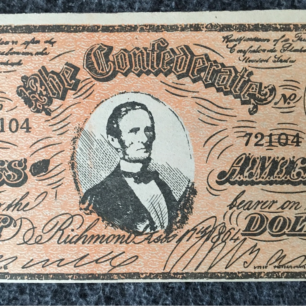 🟦Vintage Old Play Bills, Bundle of 10, $50 , Blue 50 print /back. - Picture 4 of 7